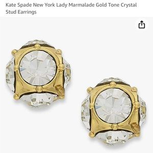 Kate Spade Lady Marmalade Crystal Stud Earrings
